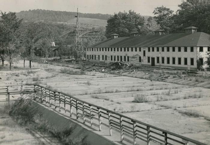 澡堂、游泳池和过山车